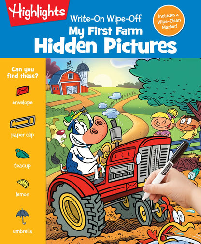 Write-On Wipe-Off My First Farm Hidden Pictures (Write-On Wipe-Off My First Activity Books)