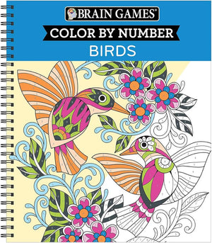 Brain Games - Color by Number: Birds *Very Good*