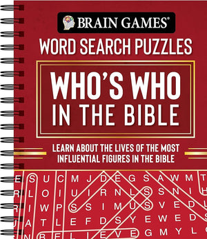 Brain Games - Word Search Puzzles: Who's Who In the Bible: Learn About the Lives of the Most Influential Figures in the Bible (Brain Games - Bible)