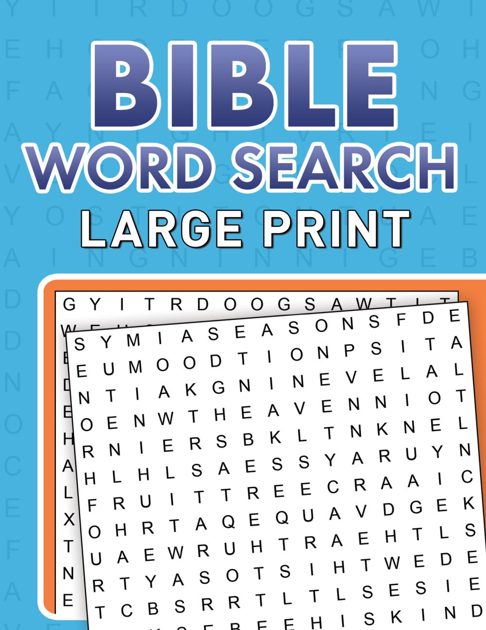 Bible Word Searches Large Print *Very Good*