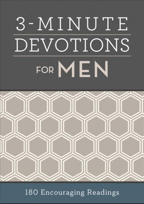 3-Minute Devotions for Men: 180 Encouraging Readings