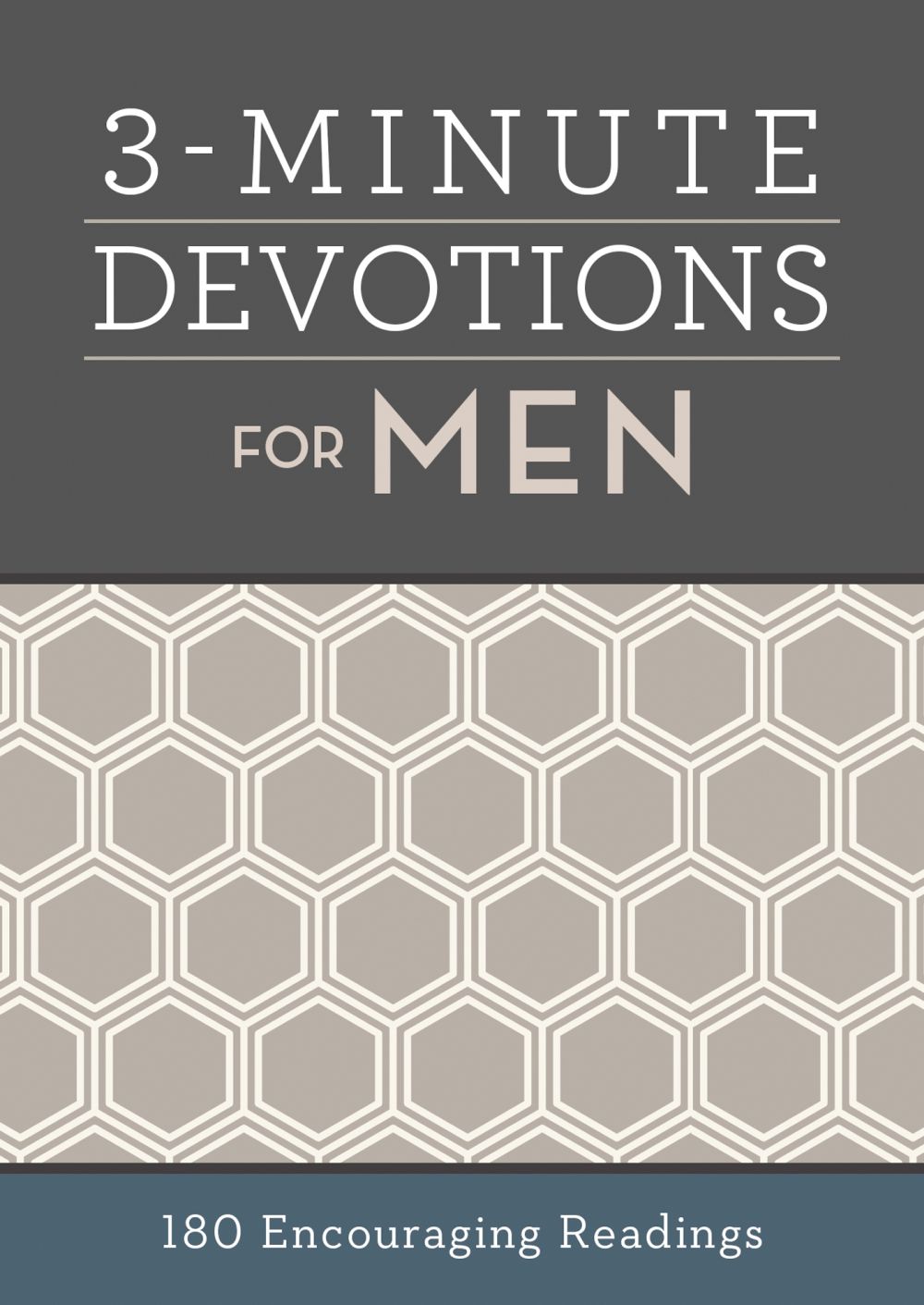 3-Minute Devotions for Men: 180 Encouraging Readings *Very Good*