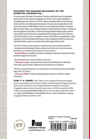 Architect of Evangelicalism: Essential Essays of Carl F. H. Henry (Best of Christianity Today)