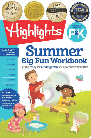 Summer Big Fun Workbook Bridging Grades P & K (Highlights Summer Learning)