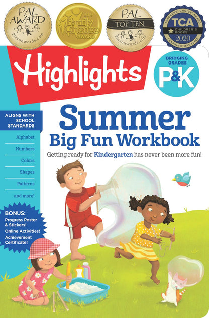 Summer Big Fun Workbook Bridging Grades P & K (Highlights Summer Learning)