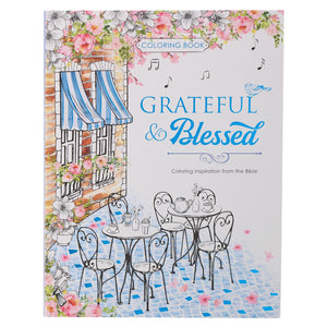 Coloring Book Grateful & Blessed Coloring Inspiration from the Bible