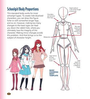 The Master Guide to Drawing Anime: How to Draw Original Characters from Simple Templates (Volume 1)