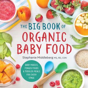 The Big Book of Organic Baby Food: Baby Purees, Finger Foods, and Toddler Meals For Every Stage (Organic Foods for Baby and Toddler) *Very Good*