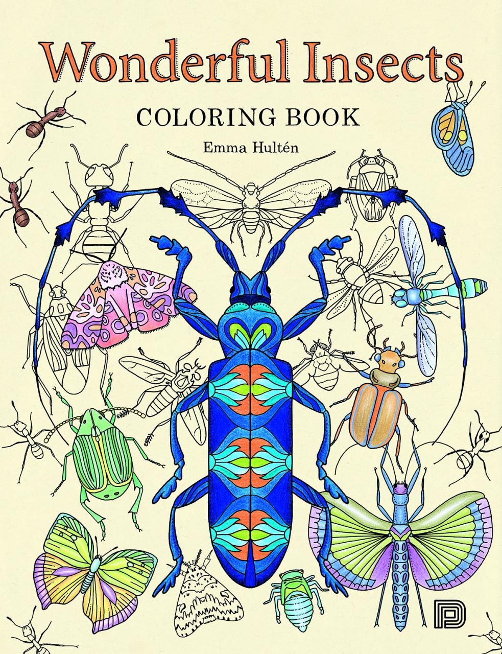 Wonderful Insects Coloring Book *Very Good*