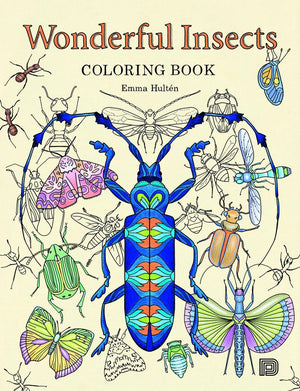 Wonderful Insects Coloring Book *Very Good*
