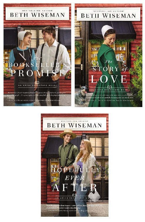 The Amish Bookstore Novels 3-Book Series by Beth Wiseman